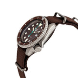 Buy Shop Seiko 5 Sport Automatic Brown Dial Brown Nylon Strap Watch For Men - SRPD85K1 USA Online