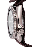 Buy Shop Seiko 5 Sport Automatic Brown Dial Brown Nylon Strap Watch For Men - SRPD85K1 USA Online