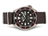 Buy Shop Seiko 5 Sport Automatic Brown Dial Brown Nylon Strap Watch For Men - SRPD85K1 USA Online