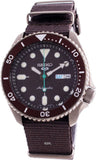 Buy Shop Seiko 5 Sport Automatic Brown Dial Brown Nylon Strap Watch For Men - SRPD85K1 USA Online