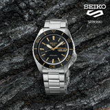 Buy Shop Seiko 5 Sport Automatic SKX Series Black Dial Silver Steel Strap Watch for Men - SRPK99K1 USA Online