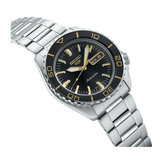 Buy Shop Seiko 5 Sport Automatic SKX Series Black Dial Silver Steel Strap Watch for Men - SRPK99K1 USA Online
