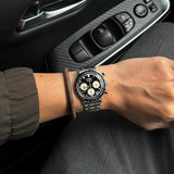 Buy Shop Seiko 5 Sport Black Dial Silver Steel Strap Watch for Men - SSB479P1 USA Online