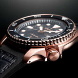 Buy Shop Seiko 5 Sport SKX Automatic Black Dial Black Silicone Strap Watch For Men - SRPD76K1 USA Online