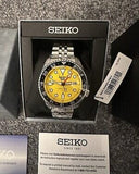 Buy Shop Seiko 5 Sport SKX GMT US Special Creation Automatic Yellow Dial Silver Steel Strap Watch for Men - SSK017K1 USA Online