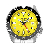 Buy Shop Seiko 5 Sport SKX GMT US Special Creation Automatic Yellow Dial Silver Steel Strap Watch for Men - SSK017K1 USA Online