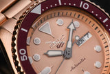 Buy Shop Seiko 5 Sports 55th Anniversary Limited Edition Rose Gold Dial Rose Gold Steel Strap Watch for Men - SRPK08K1 USA Online