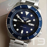 Buy Shop Seiko 5 Sports Automatic Analog Blue Dial Silver Steel Strap Watch For Men - SRPD51K1 USA Online