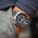 Buy Shop Seiko 5 Sports Automatic Analog Blue Dial Silver Steel Strap Watch For Men - SRPD51K1 USA Online