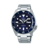 Buy Shop Seiko 5 Sports Automatic Analog Blue Dial Silver Steel Strap Watch For Men - SRPD51K1 USA Online
