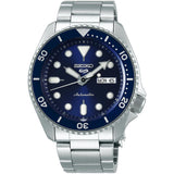 Buy Shop Seiko 5 Sports Automatic Analog Blue Dial Silver Steel Strap Watch For Men - SRPD51K1 USA Online