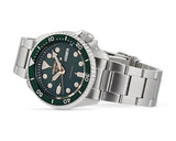 Buy Shop Seiko 5 Sports Automatic Analog Green Dial Silver Steel Strap Watch For Men - SRPD63K1 USA Online