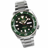 Buy Shop Seiko 5 Sports Automatic Analog Green Dial Silver Steel Strap Watch For Men - SRPD63K1 USA Online