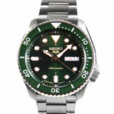 Buy Shop Seiko 5 Sports Automatic Analog Green Dial Silver Steel Strap Watch For Men - SRPD63K1 USA Online