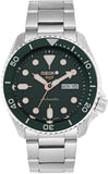 Buy Shop Seiko 5 Sports Automatic Analog Green Dial Silver Steel Strap Watch For Men - SRPD63K1 USA Online