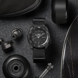 Buy Shop Seiko 5 Sports Automatic Black Dial Black NATO Strap Watch For Men - SRPD79K1 USA Online