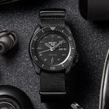 Buy Shop Seiko 5 Sports Automatic Black Dial Black NATO Strap Watch For Men - SRPD79K1 USA Online