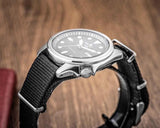 Buy Shop Seiko 5 Sports Automatic Black Dial Black Nylon Strap Watch for Men - SRPE67K1 USA Online