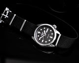 Buy Shop Seiko 5 Sports Automatic Black Dial Black Nylon Strap Watch for Men - SRPE67K1 USA Online