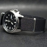 Buy Shop Seiko 5 Sports Automatic Black Dial Black Nylon Strap Watch for Men - SRPE67K1 USA Online
