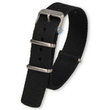 Buy Shop Seiko 5 Sports Automatic Black Dial Black Nylon Strap Watch for Men - SRPE67K1 USA Online