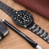 Buy Shop Seiko 5 Sports Automatic Black Dial Black Steel Strap Watch For Men - SRPD65K1 USA Online