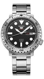 Buy Shop Seiko 5 Sports Automatic Black Dial Silver Steel Strap Watch for Men - SRPC61J1 USA Online