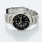 Buy Shop Seiko 5 Sports Automatic Black Dial Silver Steel Strap Watch For Men - SRPD57K1 USA Online