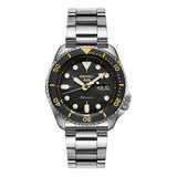 Buy Shop Seiko 5 Sports Automatic Black Dial Silver Steel Strap Watch For Men - SRPD57K1 USA Online