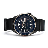 Buy Shop Seiko 5 Sports Automatic Blue Dial Black NATO Strap Watch for Men - SBSA098 USA Online