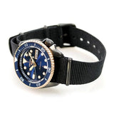 Buy Shop Seiko 5 Sports Automatic Blue Dial Black NATO Strap Watch for Men - SBSA098 USA Online