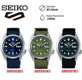 Buy Shop Seiko 5 Sports Automatic Blue Dial Blue Nylon Strap Watch for Men - SRPE63K1 USA Online