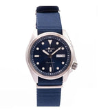 Buy Shop Seiko 5 Sports Automatic Blue Dial Blue Nylon Strap Watch for Men - SRPE63K1 USA Online