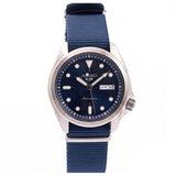 Buy Shop Seiko 5 Sports Automatic Blue Dial Blue Nylon Strap Watch for Men - SRPE63K1 USA Online
