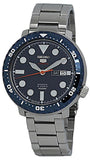 Buy Shop Seiko 5 Sports Automatic Blue Dial Silver Steel Strap Watch for Men - SRPC63J1 USA Online