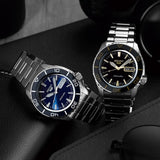 Buy Shop Seiko 5 Sports Automatic Blue Dial Silver Steel Strap Watch for Men - SRPK97K1 USA Online