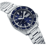 Buy Shop Seiko 5 Sports Automatic Blue Dial Silver Steel Strap Watch for Men - SRPK97K1 USA Online