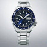 Buy Shop Seiko 5 Sports Automatic Blue Dial Silver Steel Strap Watch for Men - SRPK97K1 USA Online