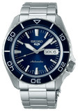 Buy Shop Seiko 5 Sports Automatic Blue Dial Silver Steel Strap Watch for Men - SRPK97K1 USA Online