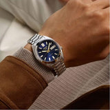 Buy Shop Seiko 5 Sports Automatic Blue Dial Silver Steel Strap Watch for Men - SRPL55K1 USA Online