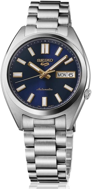 Buy Shop Seiko 5 Sports Automatic Blue Dial Silver Steel Strap Watch for Men - SRPL55K1 USA Online