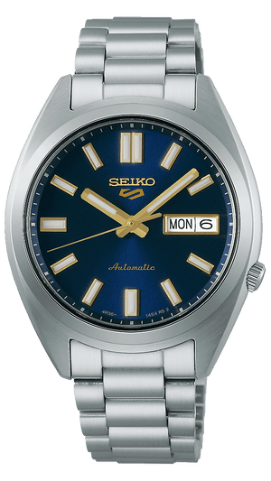 Buy Shop Seiko 5 Sports Automatic Blue Dial Silver Steel Strap Watch for Men - SRPL55K1 USA Online