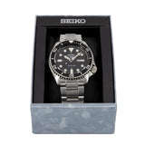 Buy Shop Seiko 5 Sports Automatic Day Date Black Dial Silver Steel Strap Watch for Men - SRPD55K1 USA Online