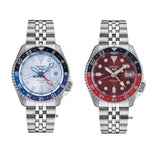 Buy Shop Seiko 5 Sports Automatic GMT SKX Sports Style Asia Exclusive Limited Edition Ice Blue Dial Silver Steel Strap Watch For Men - SSK029K1 USA Online