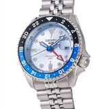 Buy Shop Seiko 5 Sports Automatic GMT SKX Sports Style Asia Exclusive Limited Edition Ice Blue Dial Silver Steel Strap Watch For Men - SSK029K1 USA Online