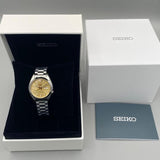 Buy Shop Seiko 5 Sports Automatic Gold Dial Silver Steel Strap Watch for Men - SRPL59K1 USA Online
