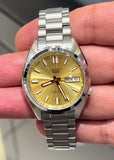 Buy Shop Seiko 5 Sports Automatic Gold Dial Silver Steel Strap Watch for Men - SRPL59K1 USA Online