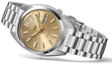 Buy Shop Seiko 5 Sports Automatic Gold Dial Silver Steel Strap Watch for Men - SRPL59K1 USA Online