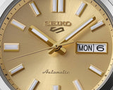 Buy Shop Seiko 5 Sports Automatic Gold Dial Silver Steel Strap Watch for Men - SRPL59K1 USA Online
