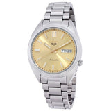 Buy Shop Seiko 5 Sports Automatic Gold Dial Silver Steel Strap Watch for Men - SRPL59K1 USA Online